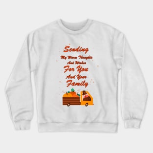 Thanksgiving Grateful Family Gift Crewneck Sweatshirt